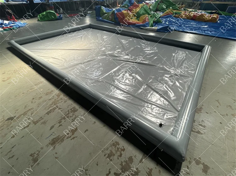 سعر المصنع بالجملة الثقيلة نفخ غسيل السيارات حصيرة تنظيف المرآب البلاستيك الطابق الاحتواء الحصير #3