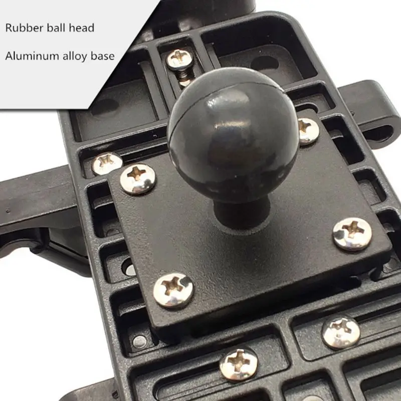 20CB Aluminum Square Mounting Base with 1 Inch Ball for Head Mount for Zumo Series GPS Motorbikes