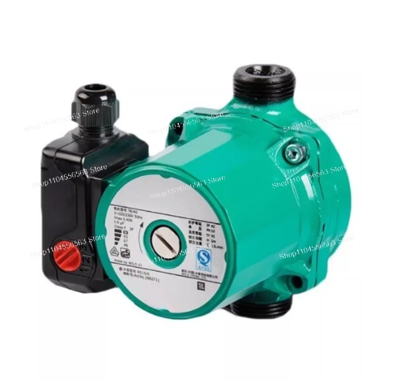 

Насос для циркуляции воды RS15/6, 220 В, 50 Гц, для солнечных водонагревателей, с 3-ступенчатым переключателем скорости, чугунный фильтрующий блок