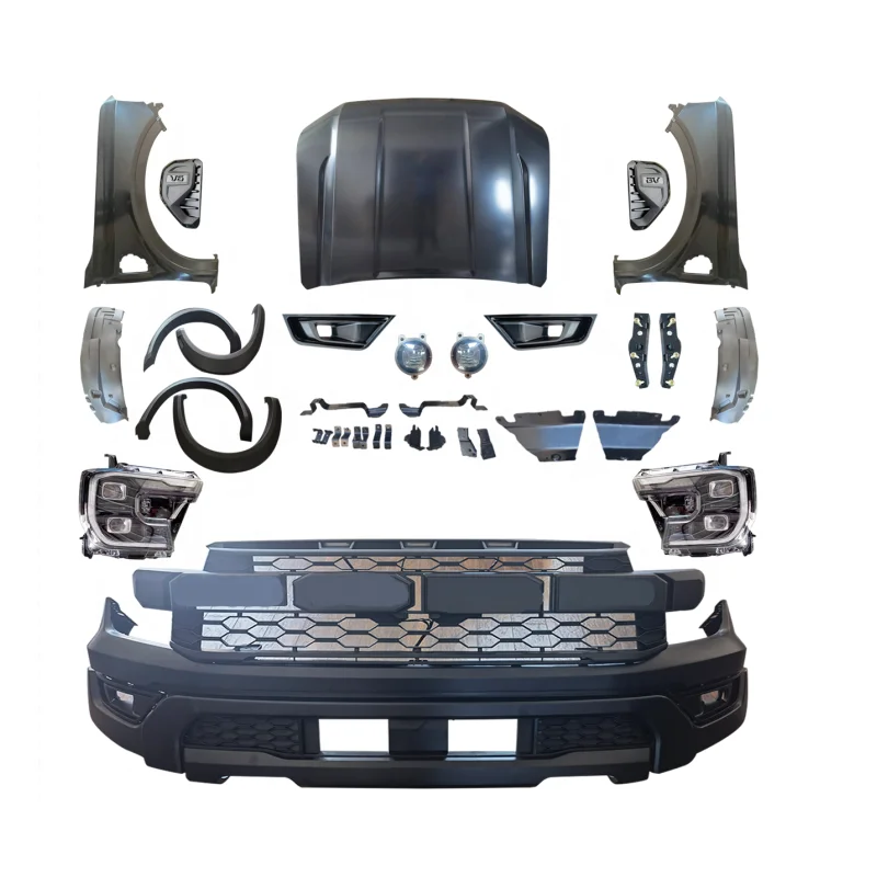 

Body Kit Conversion kit for ford ranger T6 T7 T8 2012-2021 change to 2022 ranger raptor