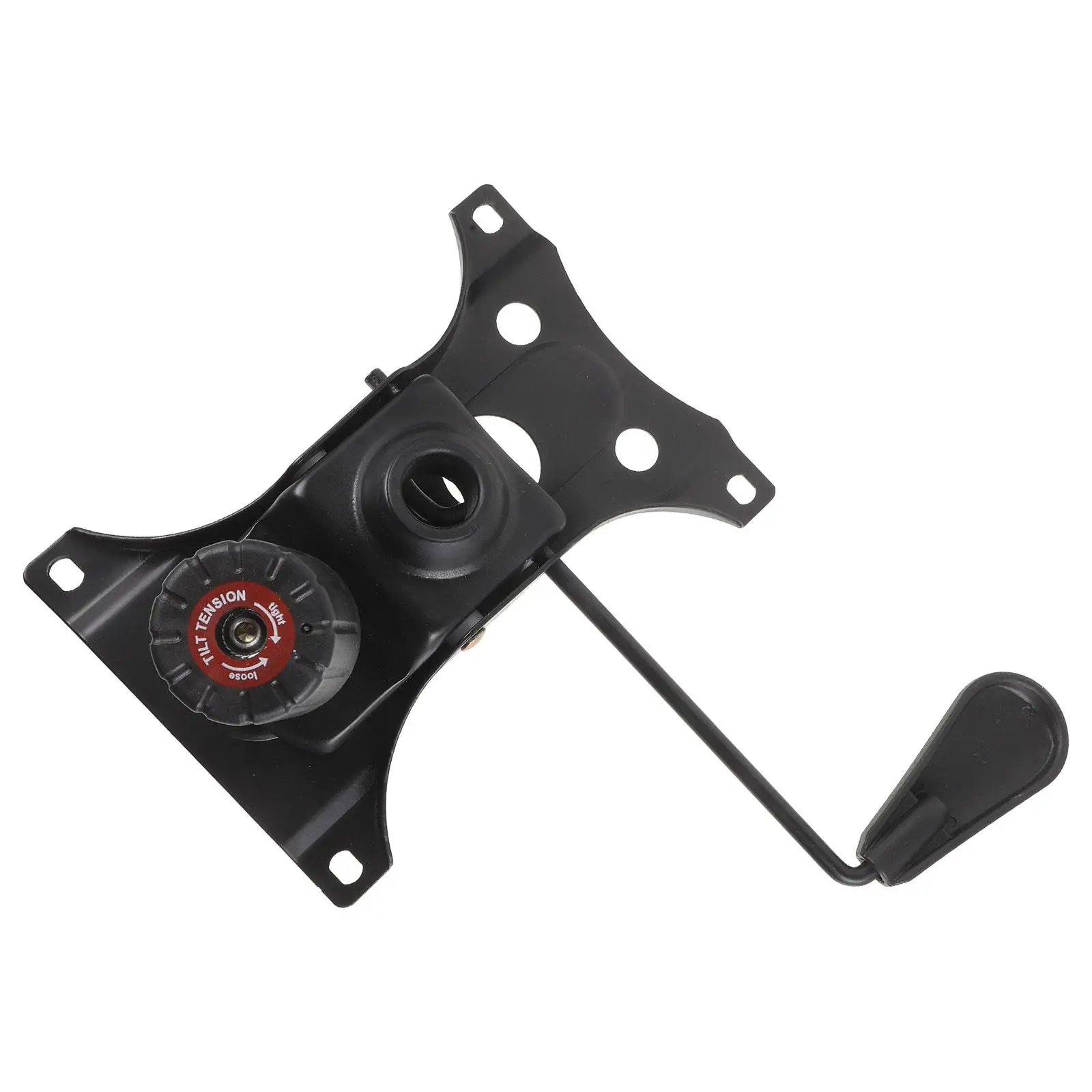 

Office Chair Tray Swivel Base 15x22 Plate Replacement Parts for Computer Chairs Stable Metal Material Easy Installation Tilt