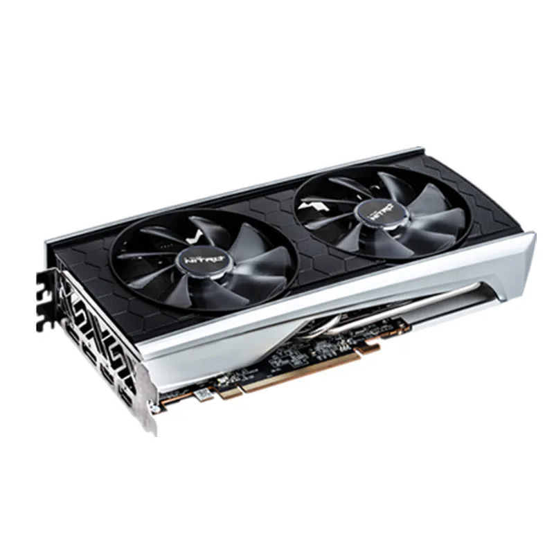 Imagem -03 - Sapphire-rx 5500 xt Nitro 500xt Nitro Mais Placas de Vídeo Amd Radeon rx 5500 Placa Gráfica Gddr6 8gb Jogo para pc Desktop