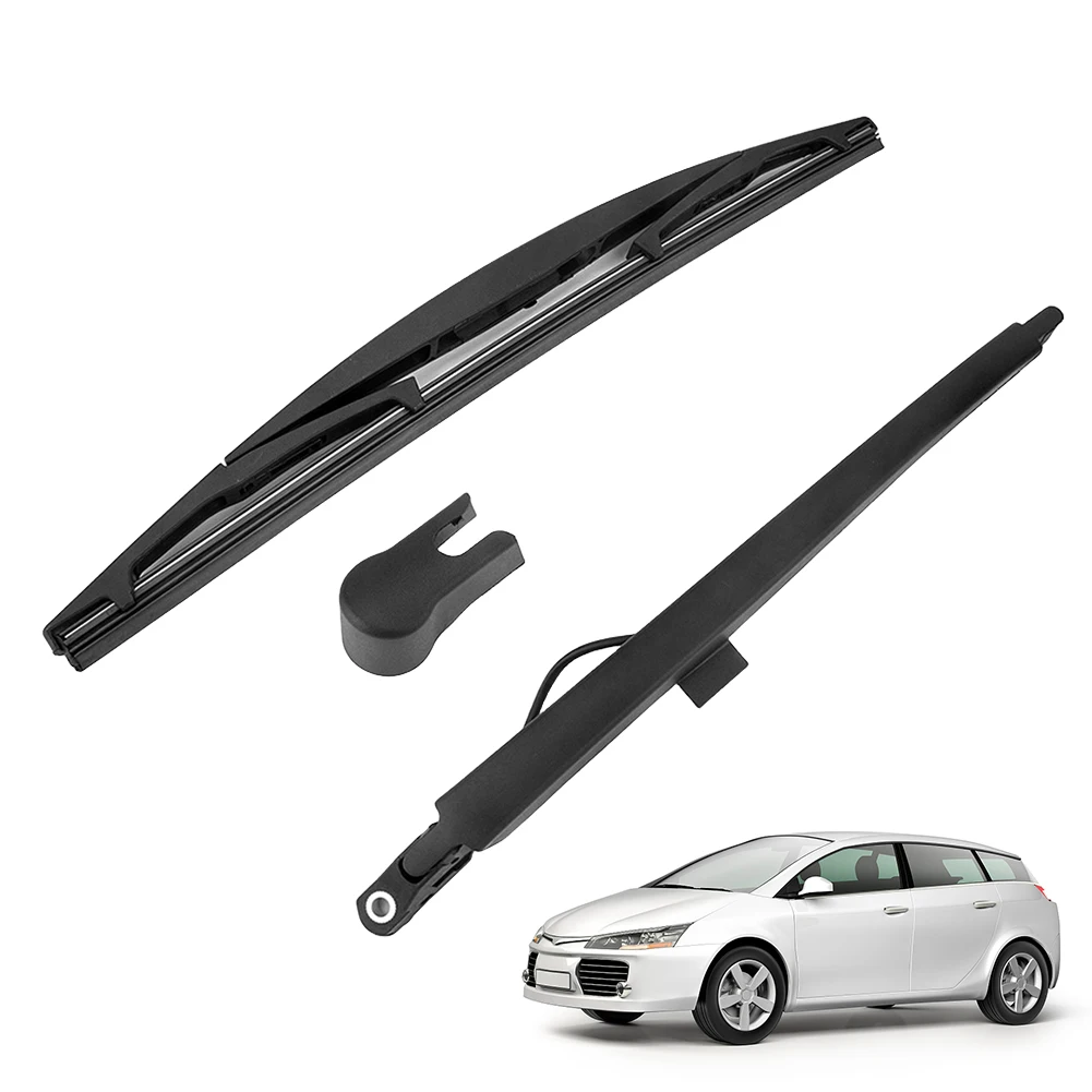 Rear Windscreen Wiper with Blade Back Windscreen Wiper Arm 15277756 15761497 Rubber for Cadillac Escalade Hybrid