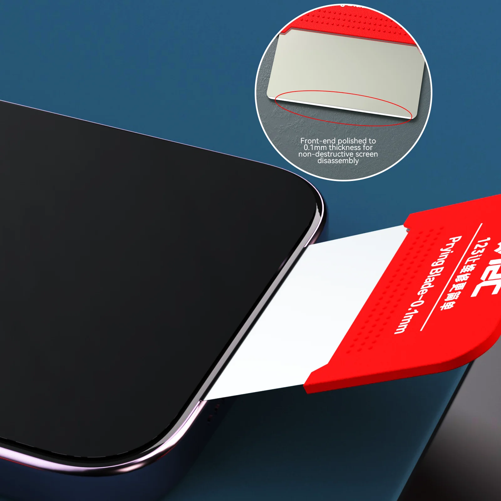 I2C 7-в-1 набор инструментов для разборки открытия мобильного телефона с лопастным лезвием, спиртовая бутылка для ремонта батареи с ЖК-экраном