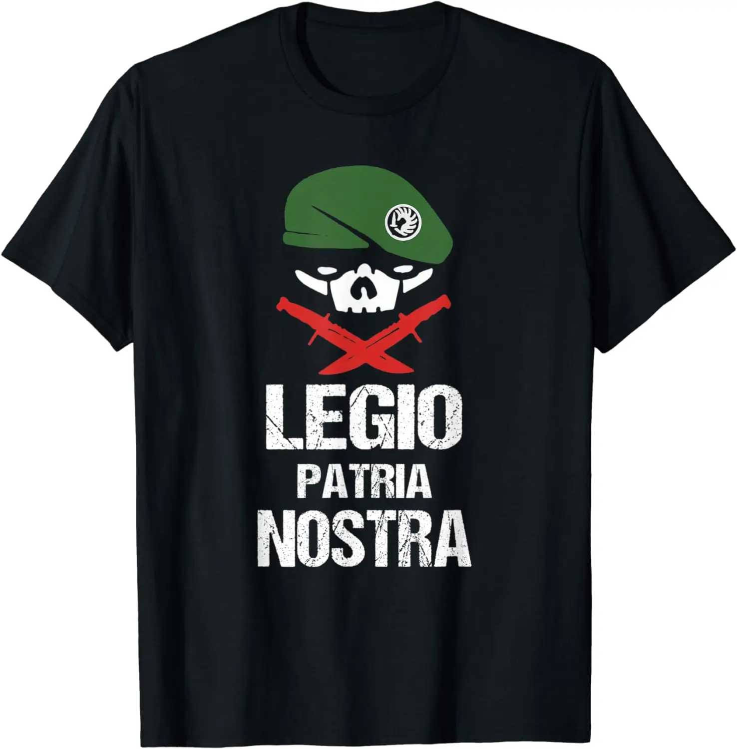 French Legio Patria Nostra Légion Slogan Légionnaire T-Shirt Short Sleeve Casual 100% Cotton Men T Shirt