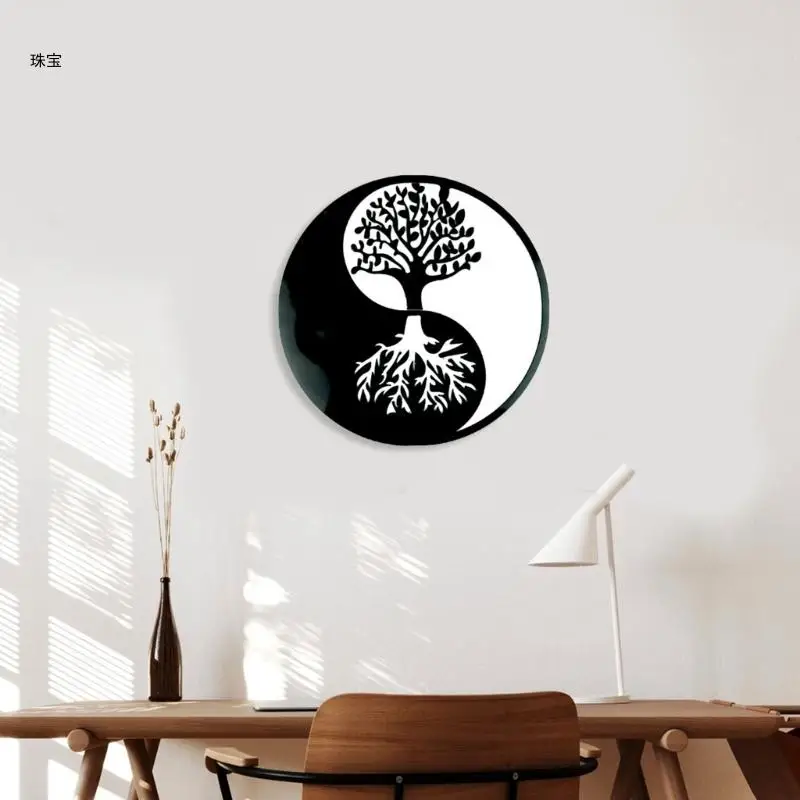 X5QE Moons Wall Art Silicone Molds Tree-of-Life Silicone Mold for Epoxy Resin Casting Making Backpack Decor Indoor Outdoor