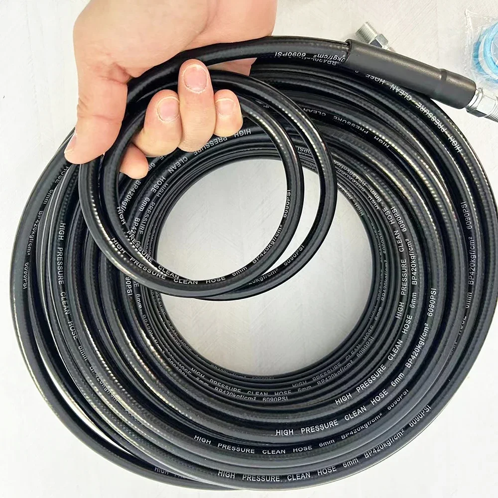 2~40M Sewage Pipe Unblocker Sinks Washing Nozzle Hose Cord High Pressure Hose Sewer Drainage Hose For Karcher pressure washer