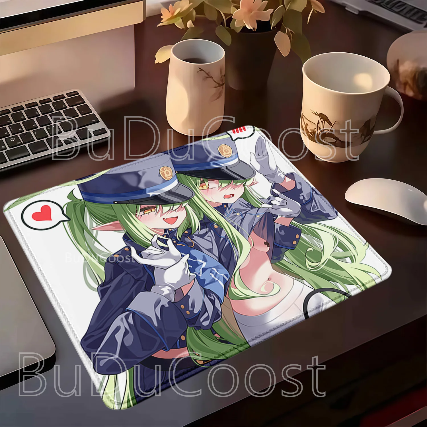 Tachibana nozomi Tachibana hikari Blue Archive Small size Mousepad PC Gaming HD printing Anime girl Mouse Pad Keyboard Desk Mat