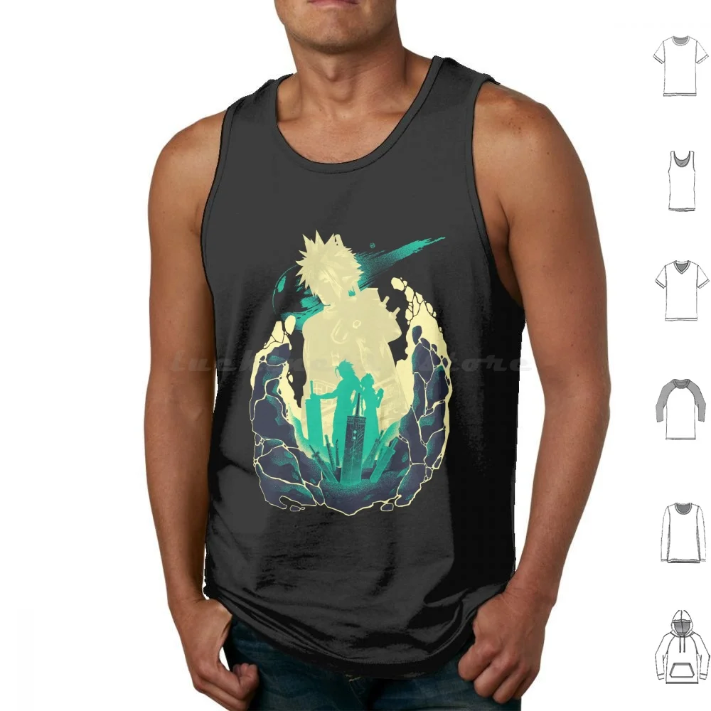 Buster Sword Successor V2 Tank Tops Vest Sleeveless Final Fantasy Vii Final Fantasy 7 Finalfantasy Ffvii Ffviiremake