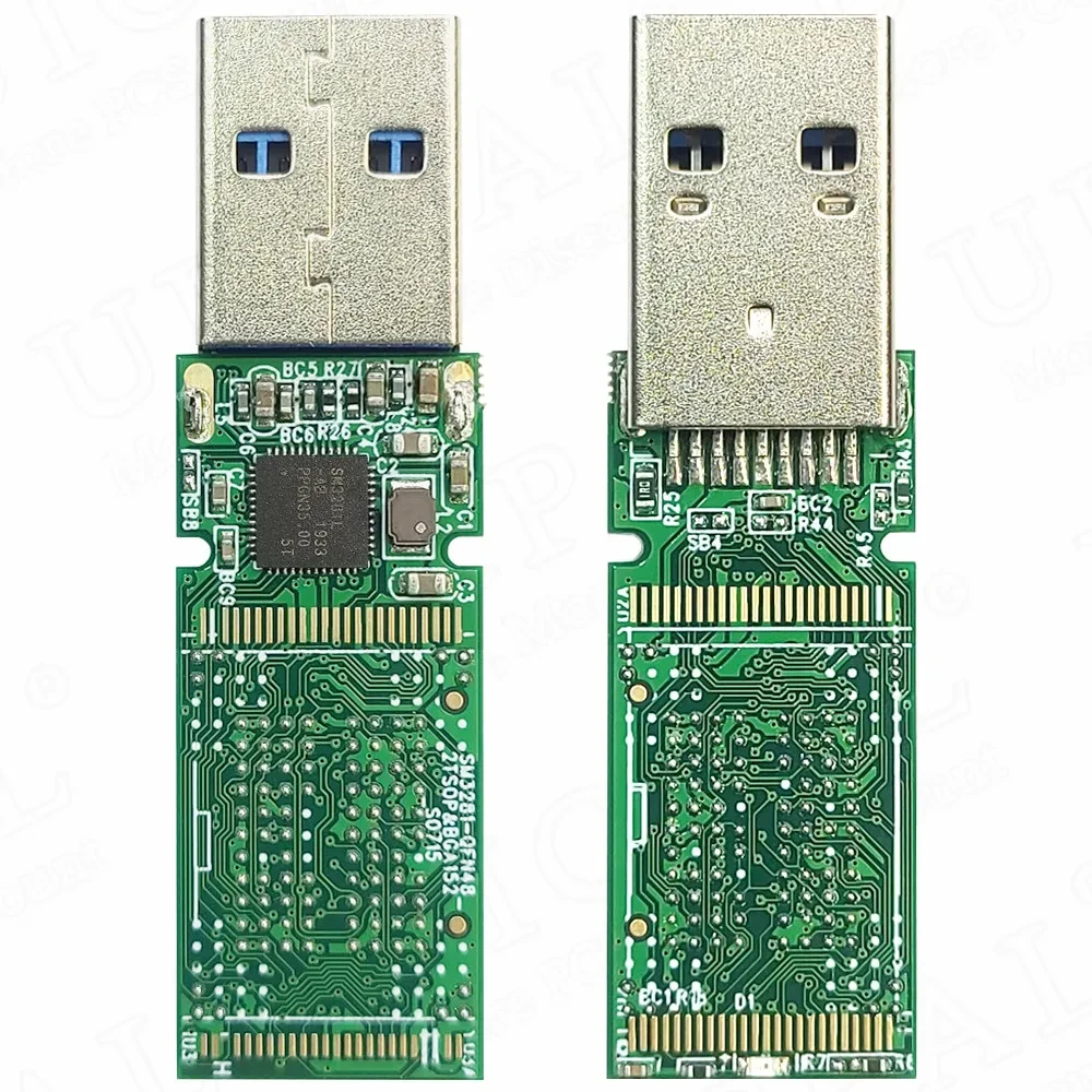 SM3281AB główna płyta sterowania PCBA dla NAND Flash USB3.0 podwójny spawalny BGA132 BGA152 Chip U dysk PCB kontroler DIY 100% nowy