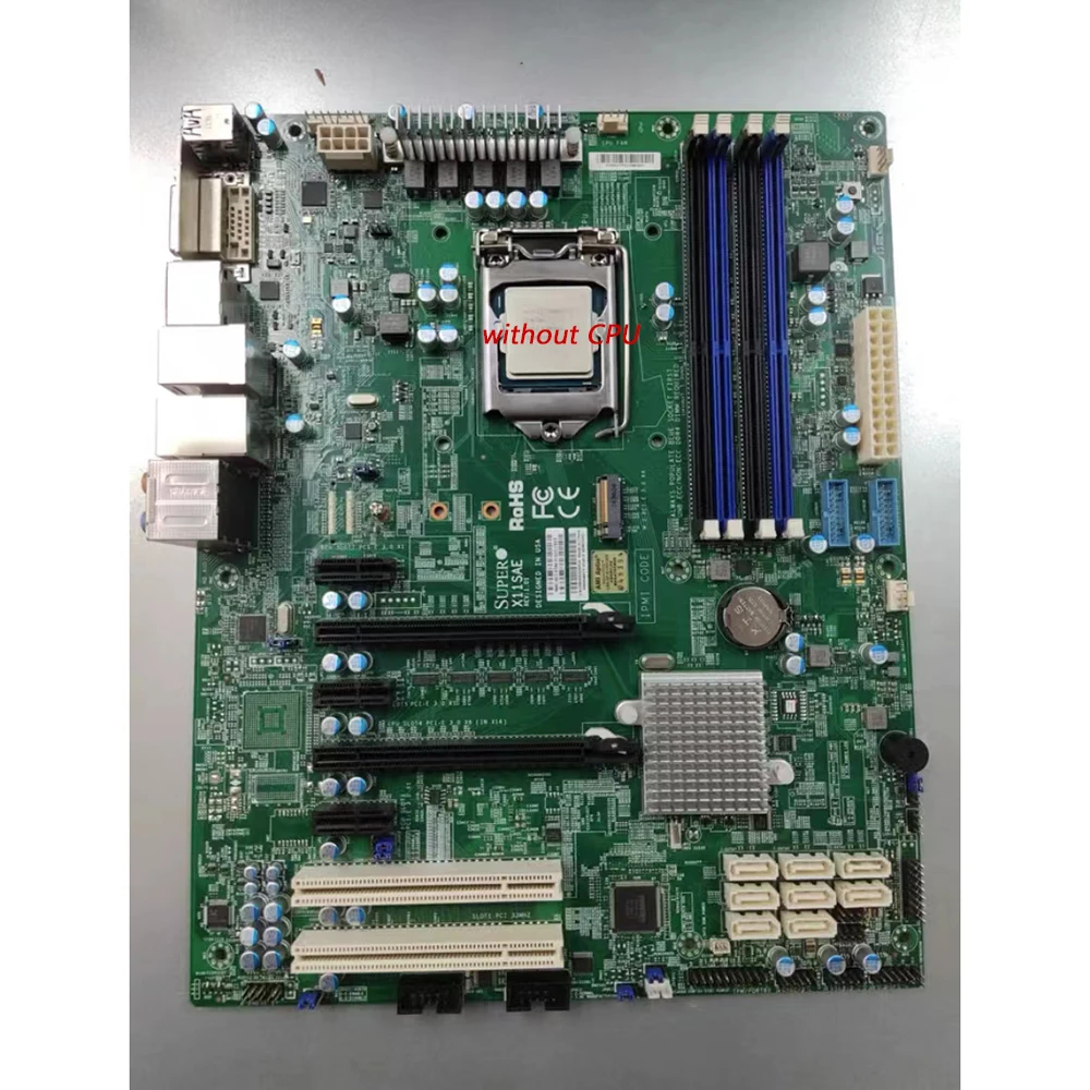 One-way Server Motherboard For Supermicro X11SAE C236 1151 Support E3-1200 V5 CPU Fully Tested Good Quality