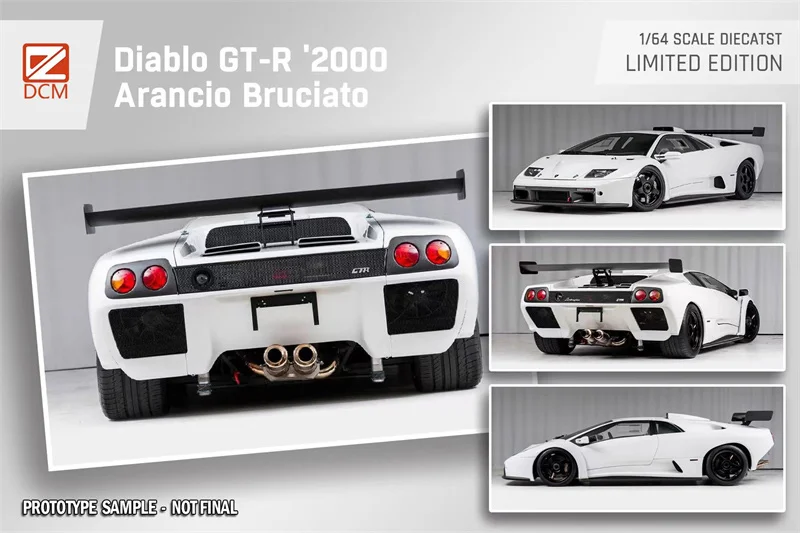 **Pre-order** DCM 1:64 diablo GT-R limited500 Diecast Model Car