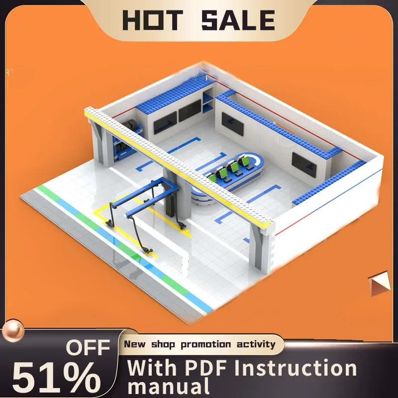 

1717 шт., модель Famouse Speed Champions Moc Series Formula One F1 Pit, строительные блоки, креативные идеи «сделай сам», детские игрушки, подарки на день рождения