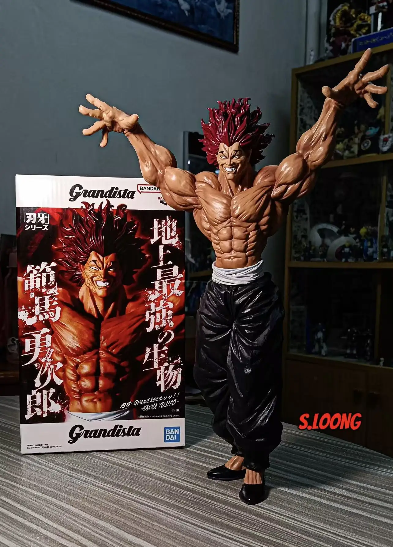 

В наличии: Коллекционная фигурка Bandai Banpresto Grandista Баки Ханма и Юдзиро Ханма (аниме-модель)