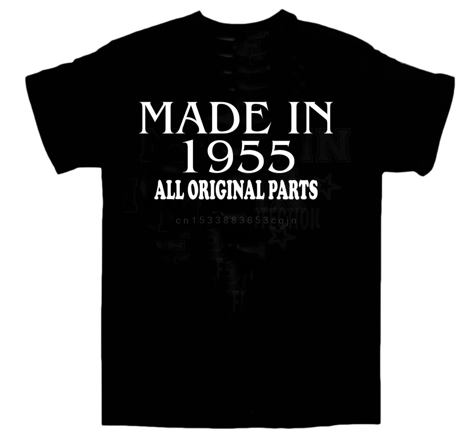 T-shirt MADE IN 1955 all original parts choose size and colour * NEW * Casual Short Sleeve TEE Fashion Style Men Tee