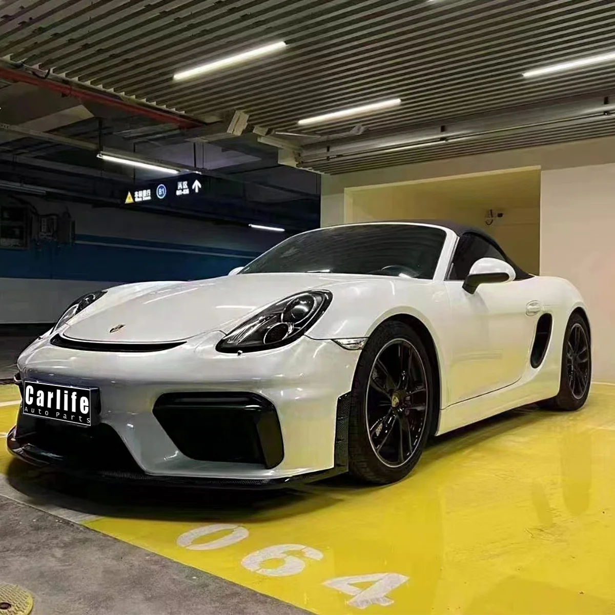 

Upgrade ReplacementCar Accessories Car Bumpers For 718 Upgrade GT4 Body Kits For Porsche 718 2016-2021 Upgrade GT4 Front Assembl