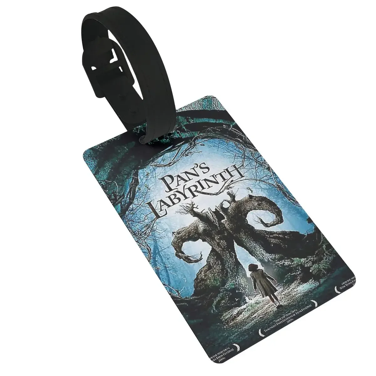 

Pan's Labyrinth Movie Poster Luggage Tags Suitcase Accessories Travel Baggage Boarding Tag Portable Label Holder ID Name Address