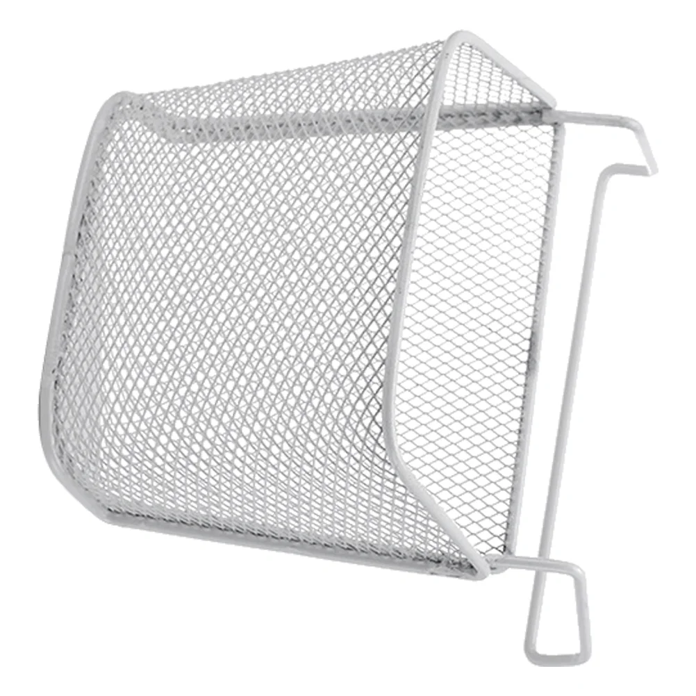 Panier suspendu de bureau, ganizer de bureau en fer blanc, paniers de rangement multifonctionnels sous le bureau, étagères, fichiers pour ordinateur portable, porte-stylos