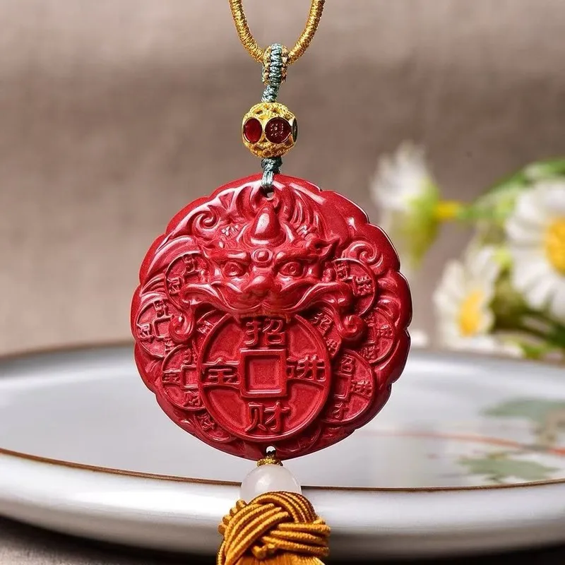 Natural Ore, , Imperial Pixiu , Car Pendant Attracting Wealth And