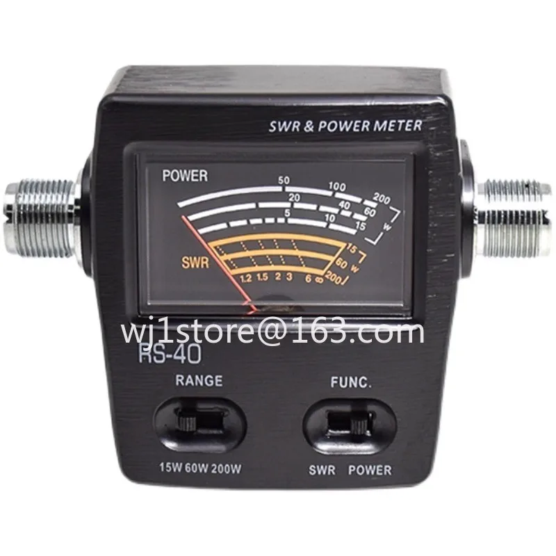RS-40 SWR Standing Wave Meter Power Meter RS40 200W High Power Dual Segment