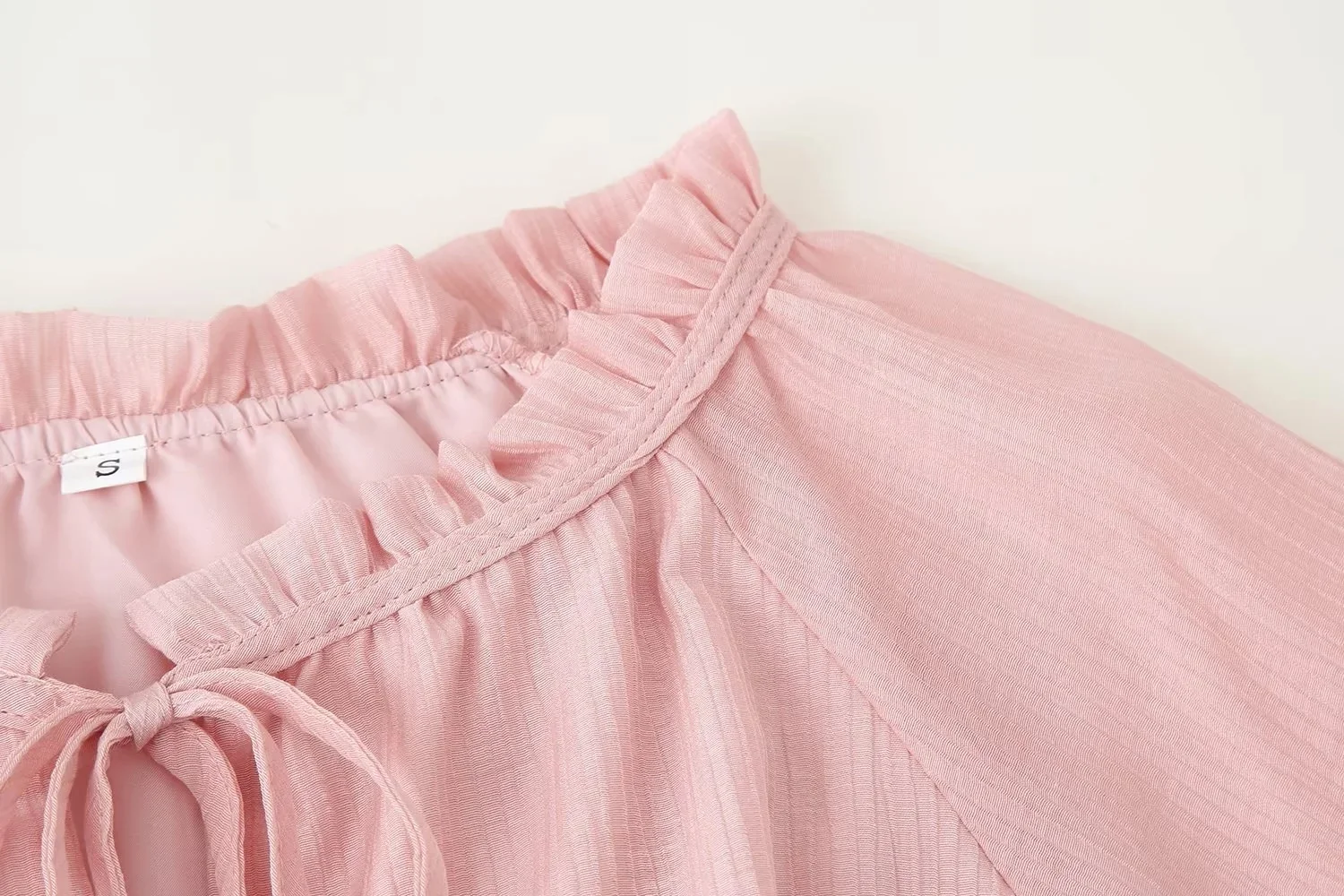KONDALA Eleganter, süßer, schicker Damen-Rockanzug, O-Ausschnitt, kurzes Oberteil mit Schleife, langer Rock mit Schnürung, modisch, Herbst 2026, Party- und Abendgarderobe – Detail 16