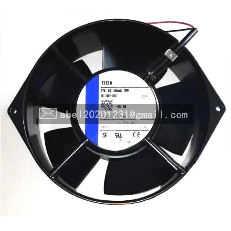 

BRAND NEW 7212N DC 12V 12W COOLING FAN COOLER 15055 172x150x55MM