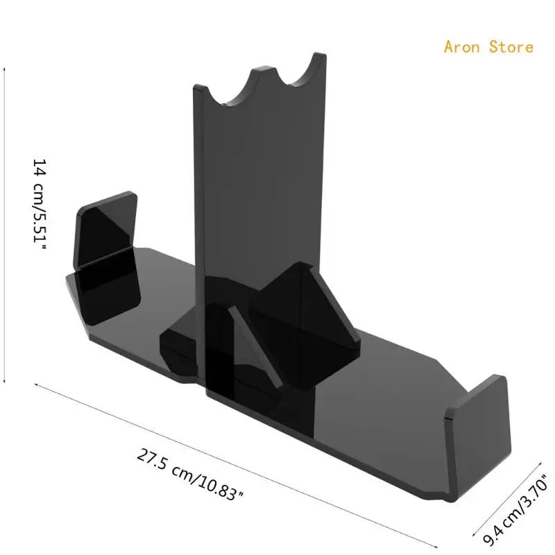 Scaffale decorativo per supporto per espositore per spada in acrilico leggero con spada H3CF