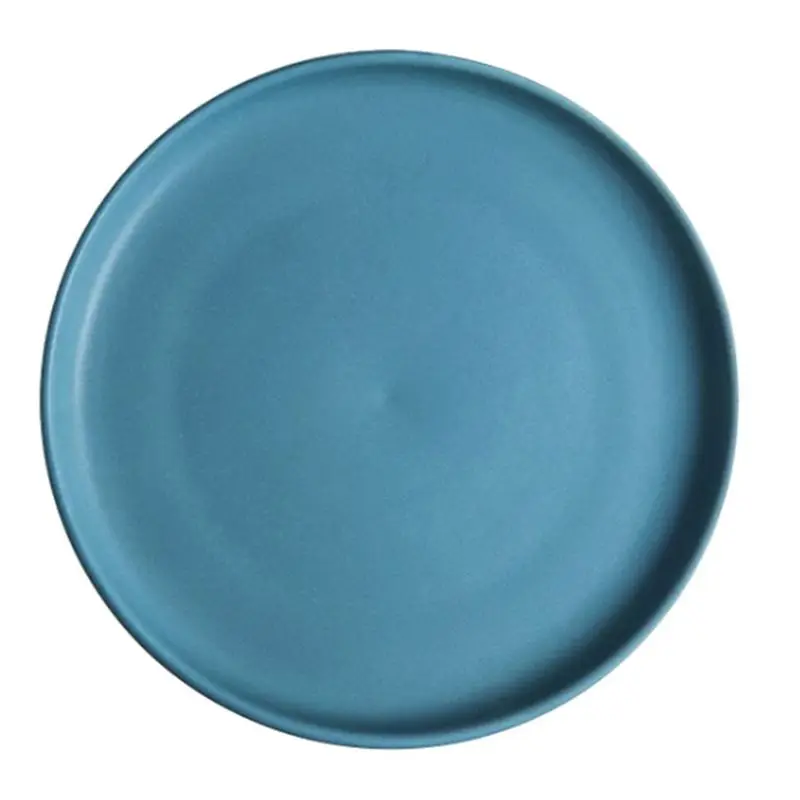 6/8/10 Inch Porcelain Dinner Plates Round Serving Plate Pizza Pasta Serving Plates Matte Glaze Dessert Dishes For Dinnerware