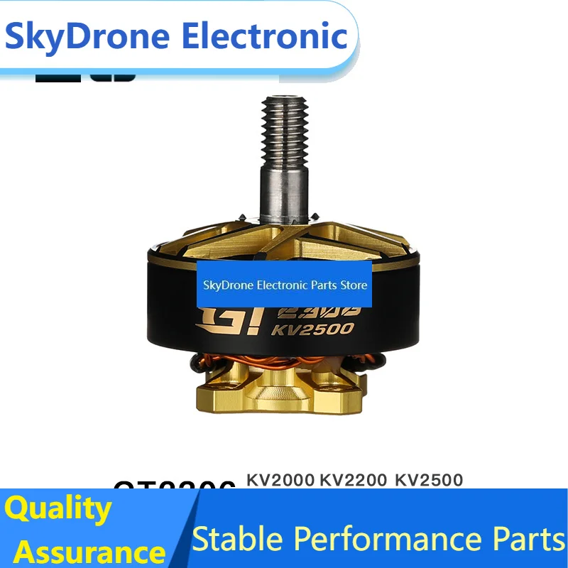 SkyDElT-Motor HOBBY GT2306 KV2000 4-6S KV2200 3-6S KV2500 3-4S Brushless Outrunner Motor Powerful RC Motor For RC Plane For
