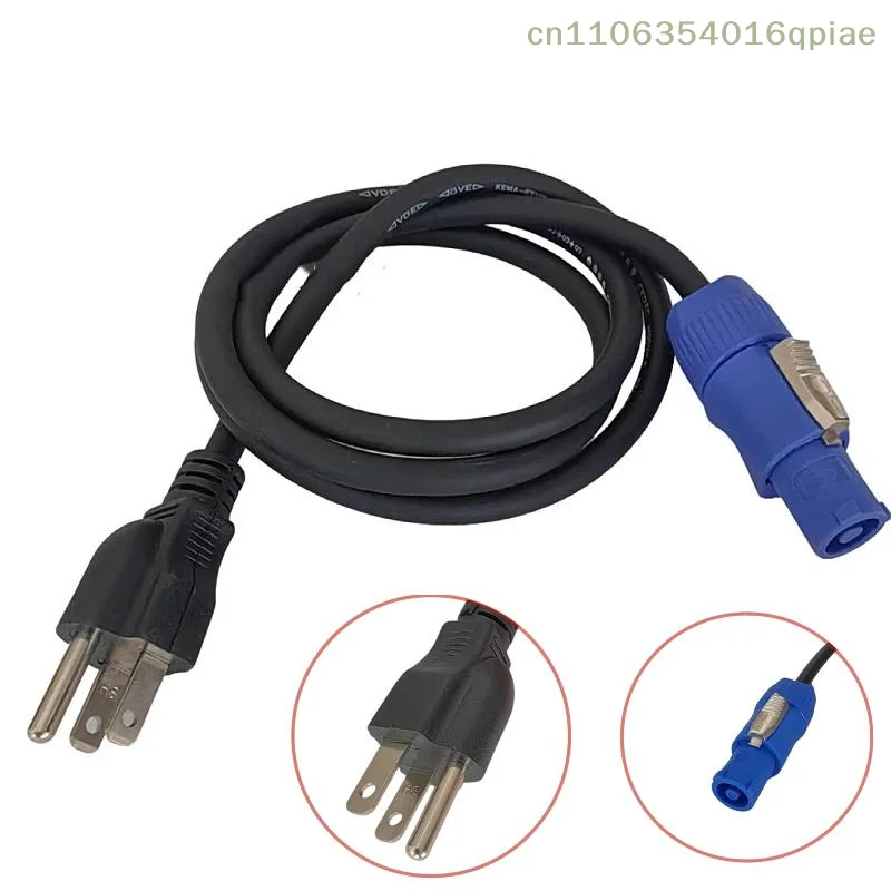 （Summer4）3Pin 1.2M Power Plug Power Connect Cable For Stage Light LED Beam Par Can Moving Head DMX512 Light Event Show