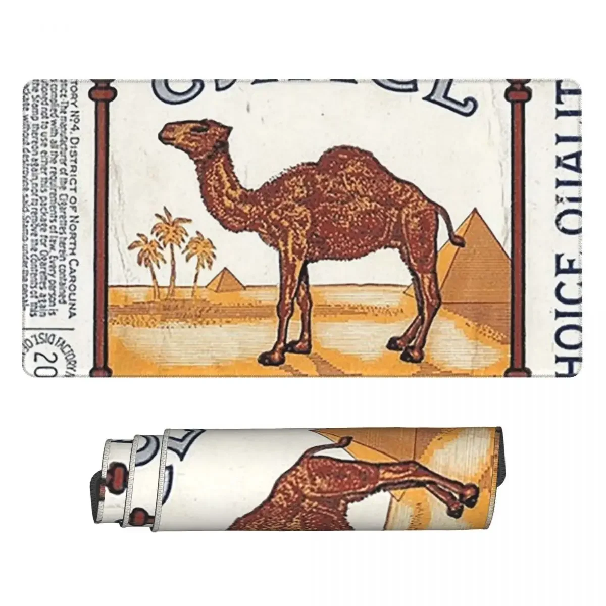 Large Mouse Pad Vintage Camel Cigarette Pack Gamer PC Laptop Mats Keyboard Carpet Computer Gaming Office Accessories Desk Mat