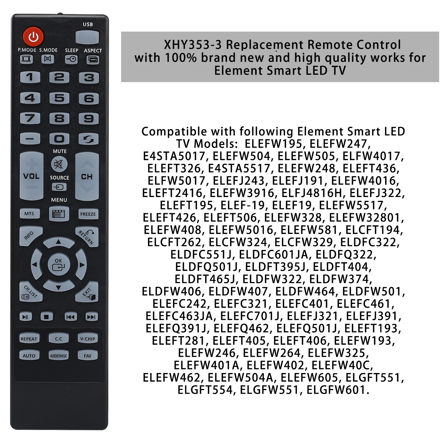 استخدام جهاز التحكم عن بعد لعنصر تلفزيون LCD ، وحدة تحكم ، ELEFW248 ، ELEFW328 ، ELFJ4816H ، ELEFW581 ، ELEFT222 ، ELEFT426 ، TELEFW247 ، ELEFW195