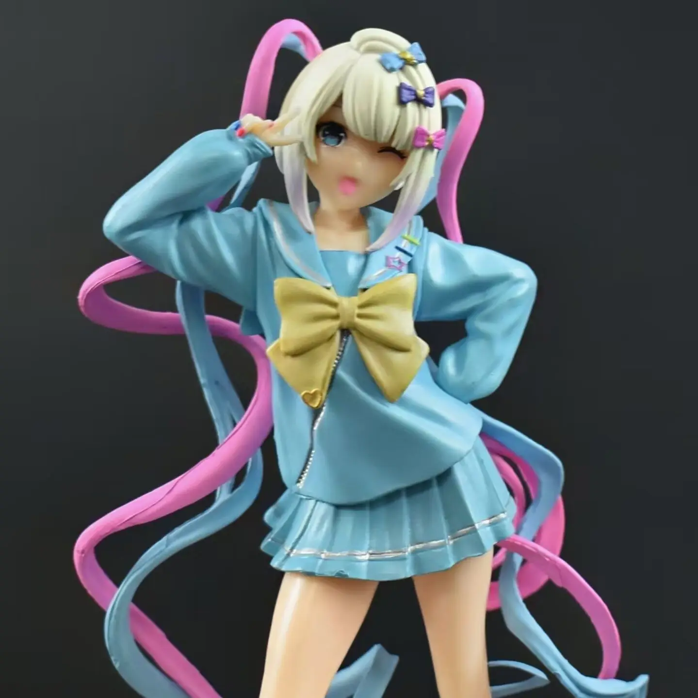 ฟิกเกอร์แอคชั่น KAngel จาก Parade รุ่น Virtual Uploader วัสดุ PVC ของสะสม โมเดลตกแต่ง ของเล่น ขนาด 17 ซม. ตัวละคร Needy Girl Overdose จากอนิเมะ แบบ Pop Up