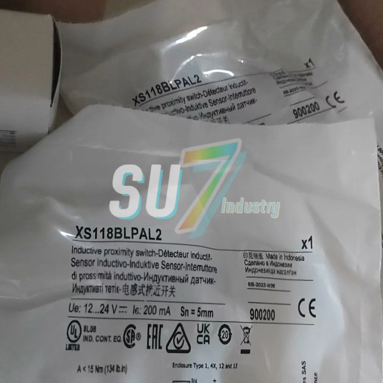 XS118BLPAL2 리미트 스위치 새로운 원본