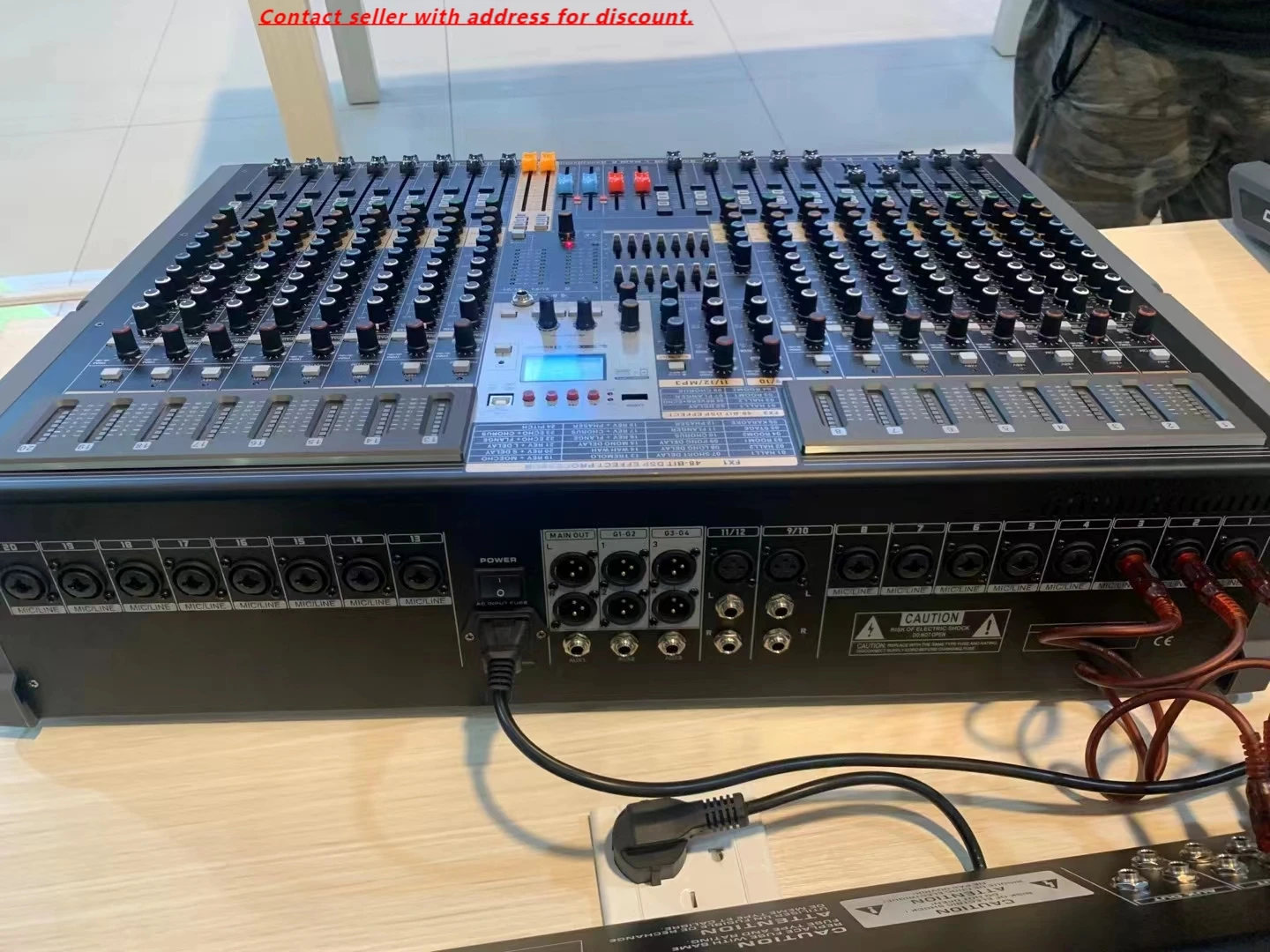 

OEM NEW 10Ch 12Ch 16Ch 20Ch 24Channels MA Series Analog Live Mixing Professional Audio Dual DSP Effectors MP3 Mixer Desk Console