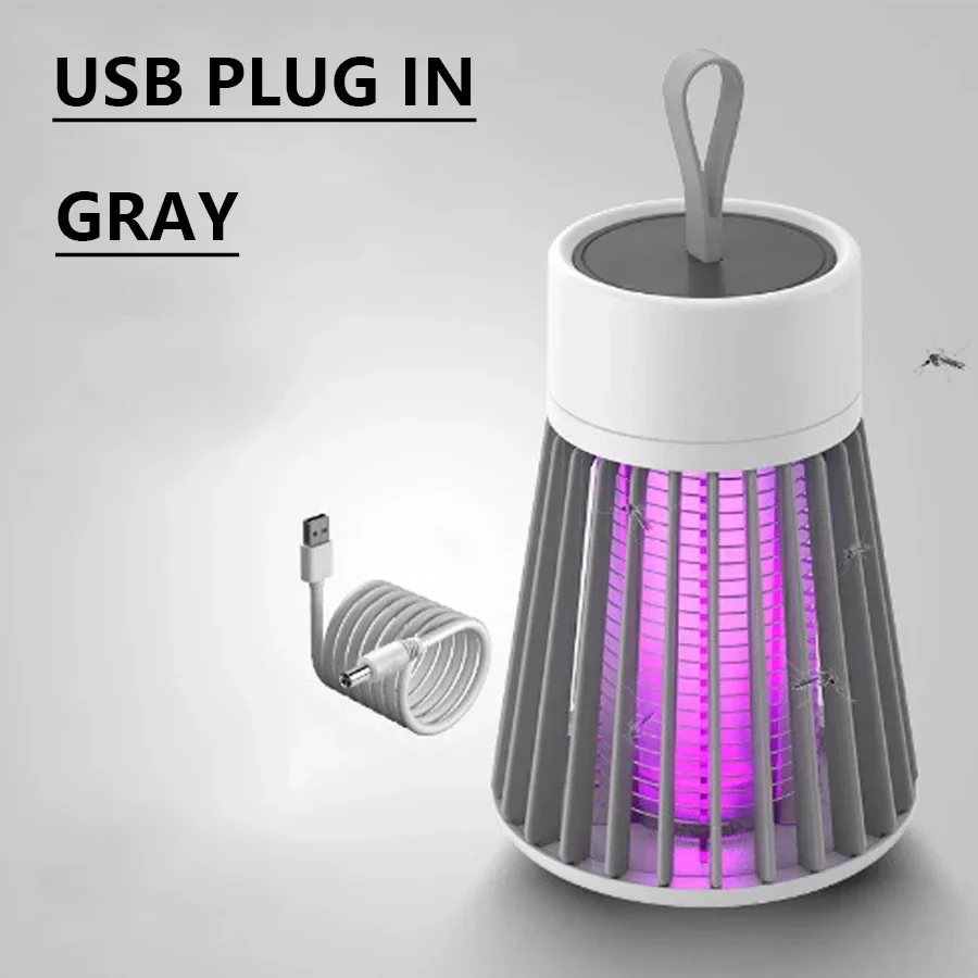 Elektrische Schock Bug Zapper Moskito Mörder Lampe UV Licht Anti Moskito Fliegen Insekten Falle Wasserdichte Zapper Für Schlafzimmer Outdoor Camp