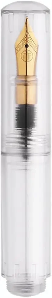 

Mini Pocket-Size Eyedropper Fountain Pen, 0.5mm Fine Nib, Smooth Writing, Large Ink Capacity