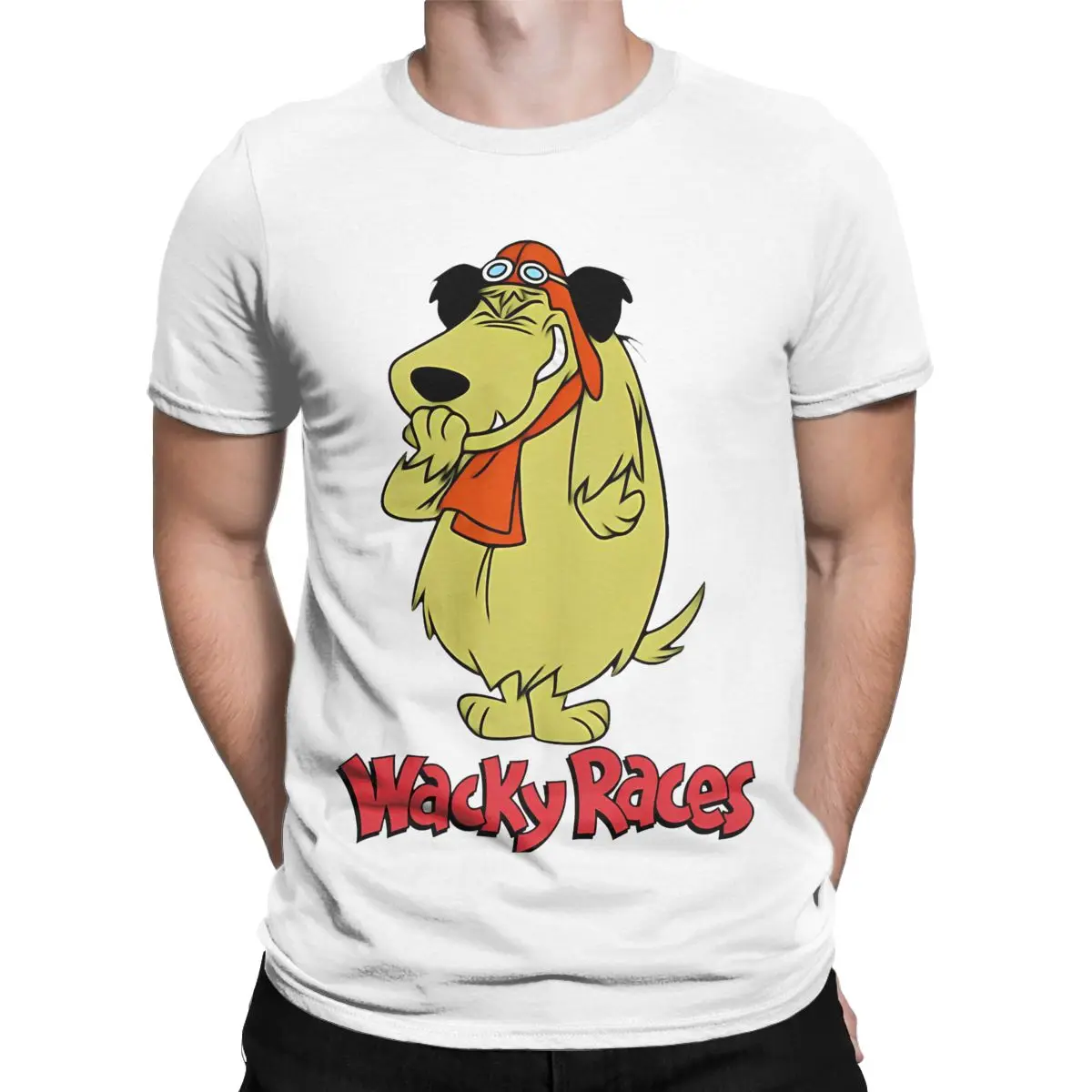 Vintage Cartoon Muttley Accessories T-Shirts for Men Women Wacky Races Comdy Vintage 100% Cotton Adult Tees