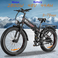 Ebike WALLKE X3 Pro Max Folding Electric Bike 2800W 48V44AH Samsung Battery Adult Electric Bicycle Hydraulic Brake 26-inch Tire