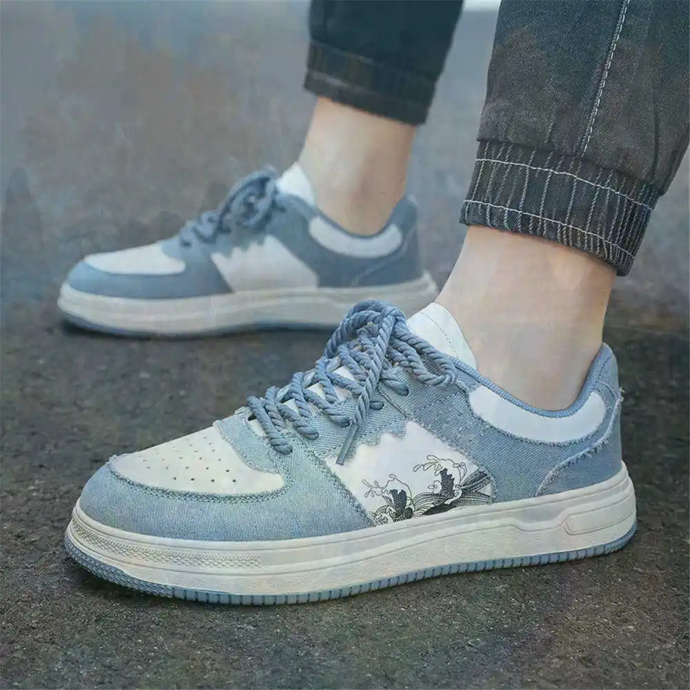 

Blue Anti-skid Low Walking Shoes Men Vulcanize Men's Trainer Sneakers Sale Sport Affordable Price Outings