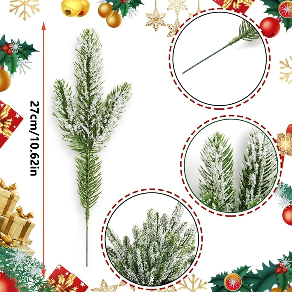 10/30Pcs Künstliche Pflanzen Kiefer Hause Zimmer Outdoor Garten Hof Tisch Dekor Zubehör Hochzeit Party Weihnachten Baum Geschenke box Requisiten – Detail 6