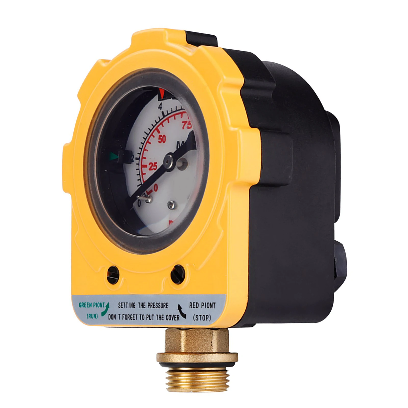 

Water Pump Pressure Switch 10 Bar Pressure Controller Unit Electronic Switch Water Pump Pressure Regulating Accessories