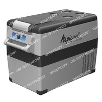 35/45/55L Alpicool Car Refrigerator 110/220V Compressor Portable Freezer 12V/24V Separately Frozen Refrigerated Storage Fridge