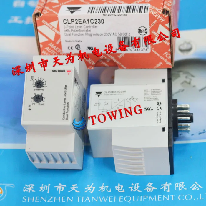 

[First-level Agent] CLP2EA1C230 Swiss Jiale Carlo Electrode Type Liquid Level Switching Amplifier