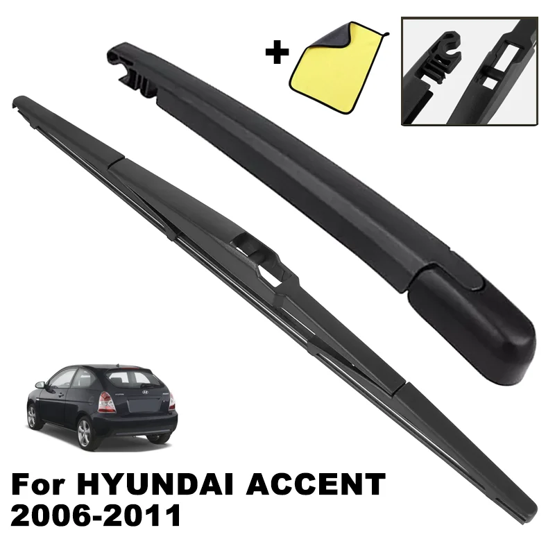 

14-дюймовый рычаг и лезвие заднего стеклоочистителя для HYUNDAI ACCENT 2006 2011 HYUNDAI Accent 07-11 KIA Borrego 2009 RIO