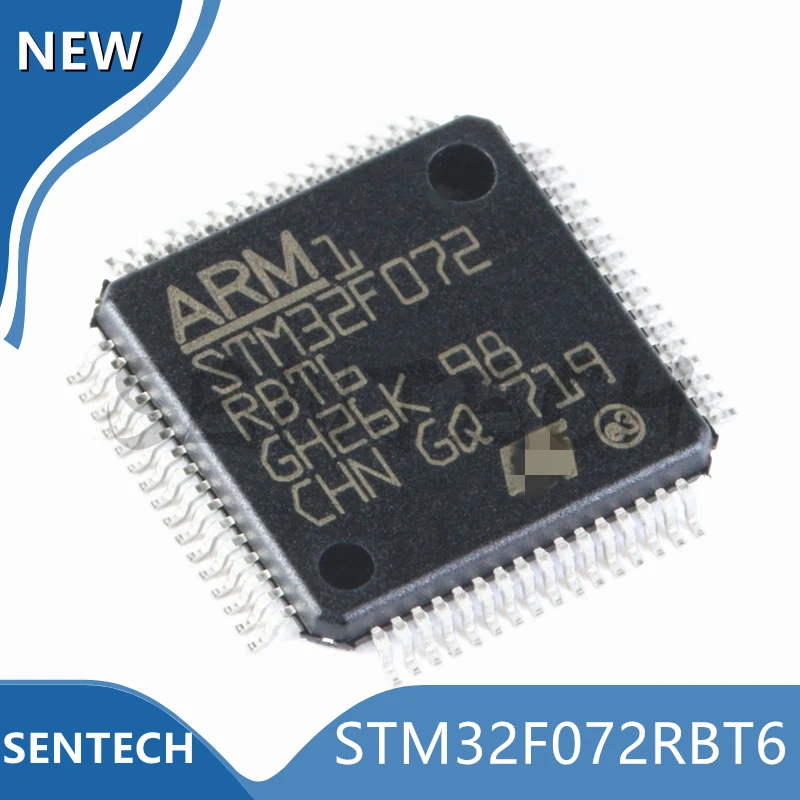 

10PCS/LOT 100% New Original STM32F072RBT6 LQFP-64 32-bit microcontroller MCU