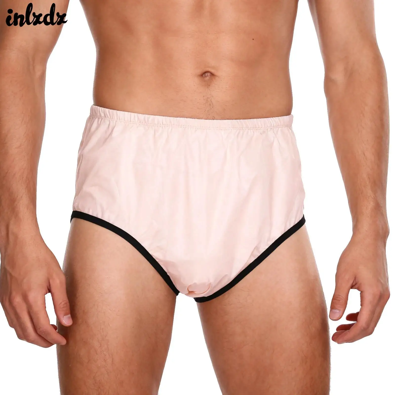 2 قطعة للجنسين الكبار مقاوم للماء المضادة للتسرب بولي كلوريد الفينيل غطاء حفاضات سلس البول الملابس الداخلية المسنين الاحتياجات الخاصة المريض ملخصات سراويل