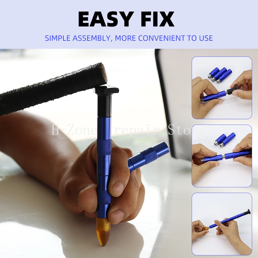 

Car dent repair leveling pen adjustable length repair knocking pen bump shaping sheet metal dent repair tool