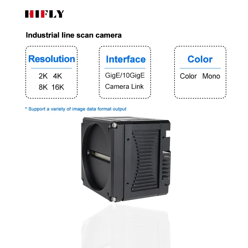 

High Speed 10gige Machine Vision CMOS 8K Line Scan Industrial Camera For Image Processing