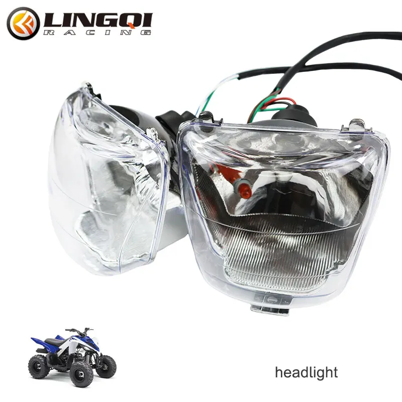 LING QI Motorcycle Headlight Waterproof High Low Beam LED Headlamp For Off Road ATV Electric Bicycle Pit Dirt Bike Accessories view 4